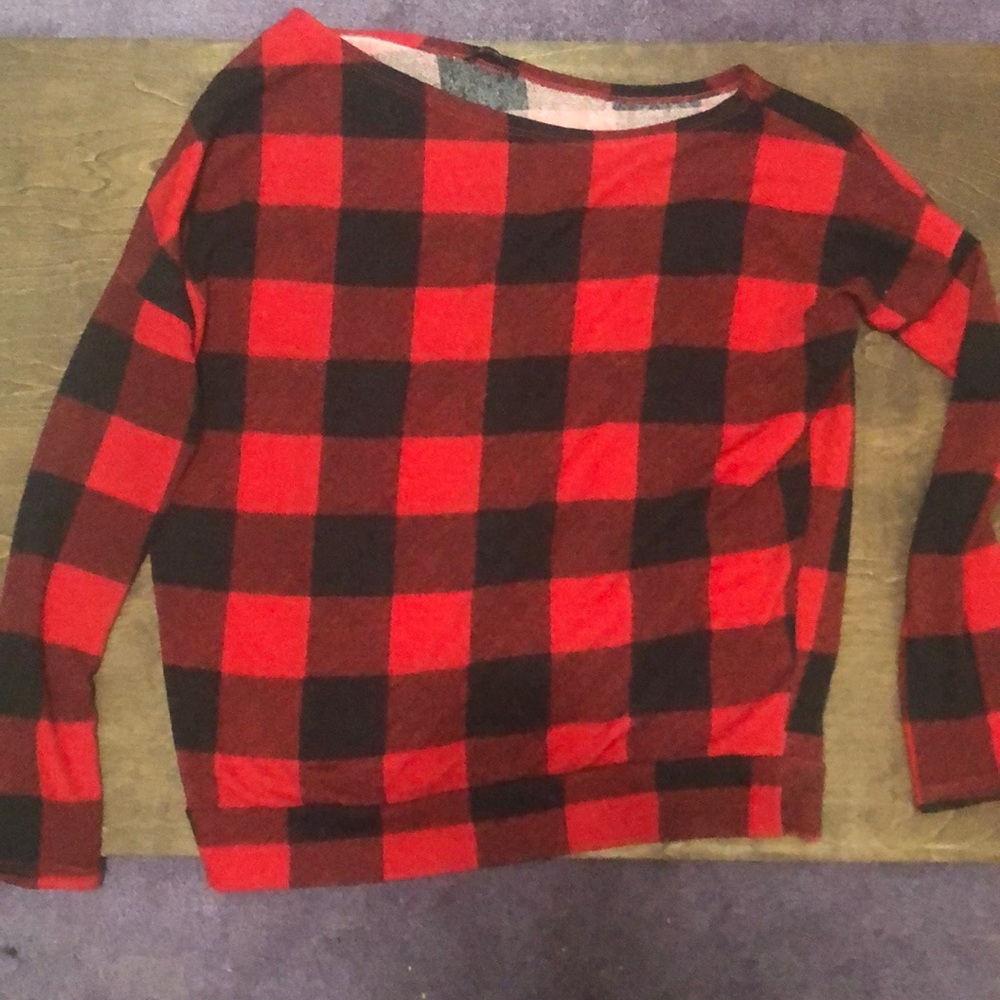 Buffalo Plaid Top